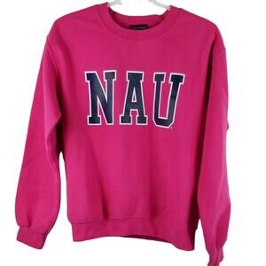 MV Sport NAU Pink Athletic Women's Sweatshirt Sz Small